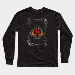 G.O.N. CARD DECK (ACE O' SPADES) Long Sleeve T-Shirt